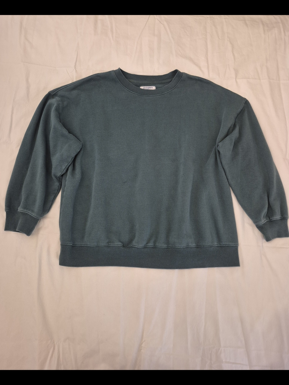 Minimal Crewneck Sweatshirt - Green